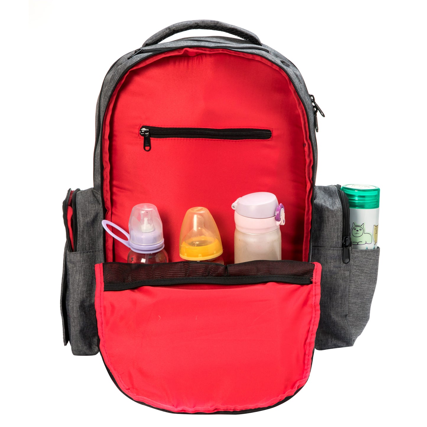 8 PACKS | $31.24 PER PACK ||    Wholesale Case Lot: 8 pcs Diaper Tote Baby Nappy Messenger Bag Travel Purse For Mom & Dad w/Stroller Straps & Changing Pad