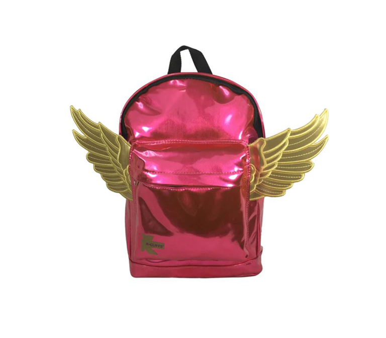 - 10 PACKS | $5.5 PER PACK ||    Wholesale Case Lot: 10 pc Adorable Kids' Backpack with Angel Wings: Synthetic Leather Daypack for Casual Travel