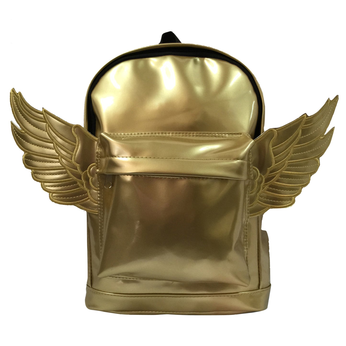 - 10 PACKS | $5.5 PER PACK ||    Wholesale Case Lot: 10 pc Adorable Kids' Backpack with Angel Wings: Synthetic Leather Daypack for Casual Travel