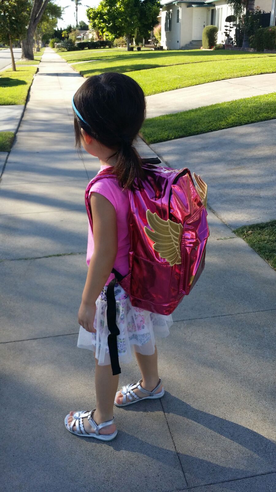 - 10 PACKS | $5.5 PER PACK ||    Wholesale Case Lot: 10 pc Adorable Kids' Backpack with Angel Wings: Synthetic Leather Daypack for Casual Travel