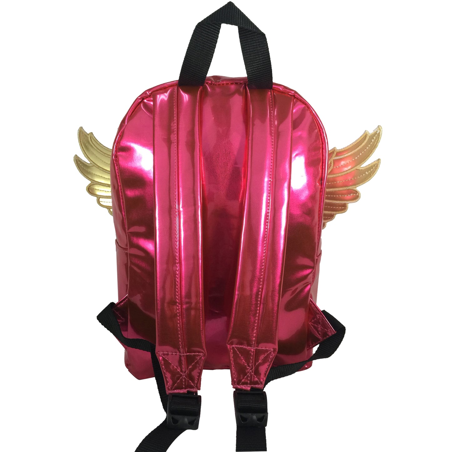 - 10 PACKS | $5.5 PER PACK ||    Wholesale Case Lot: 10 pc Adorable Kids' Backpack with Angel Wings: Synthetic Leather Daypack for Casual Travel