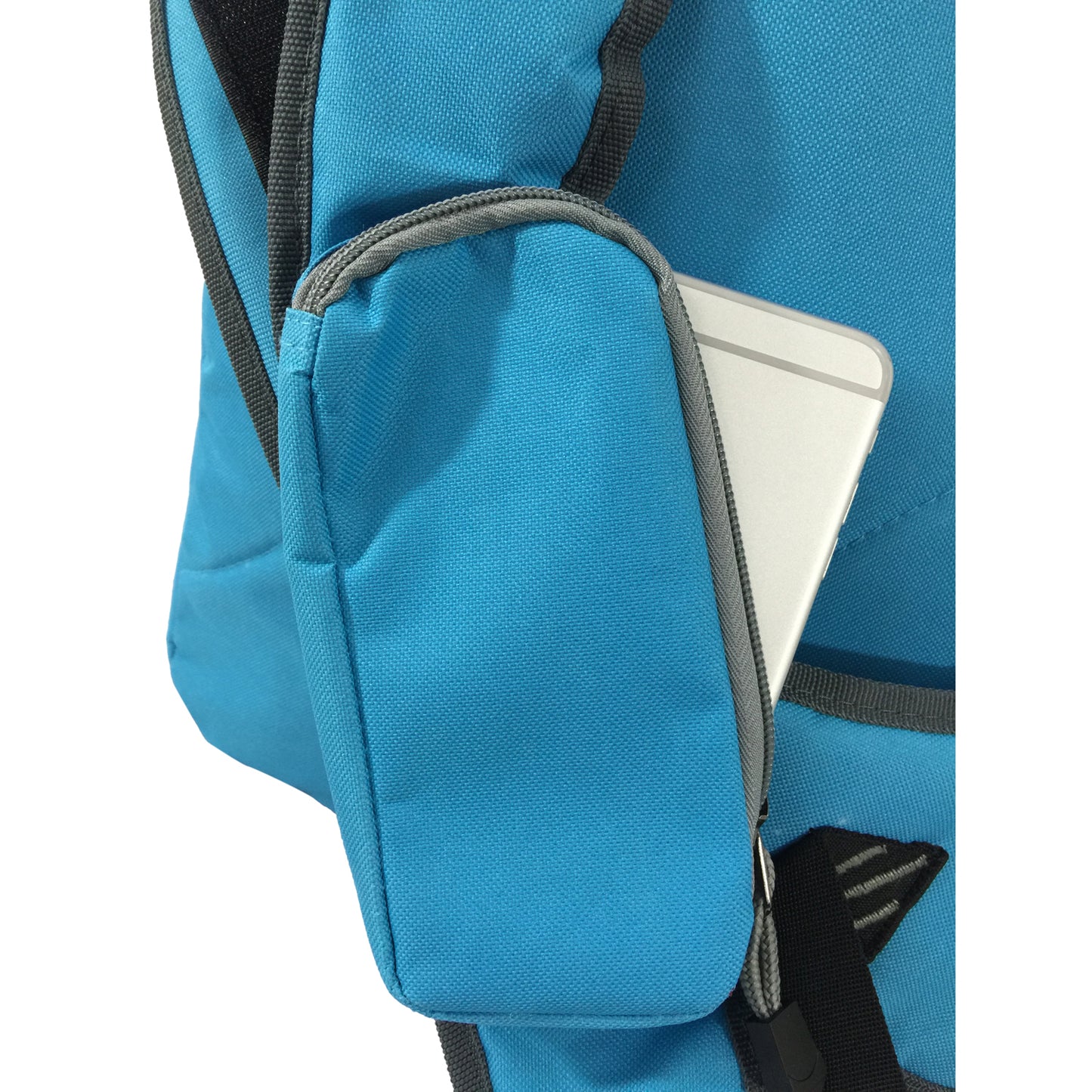 Wholesale Case Lot: 20 pc High-Visibility Water-Resistant Sling Backpack: Heavy-Duty Laptop Bookbag with Reflective Safety Stripe  |||   20 PACKS | $12.49 PER PACK