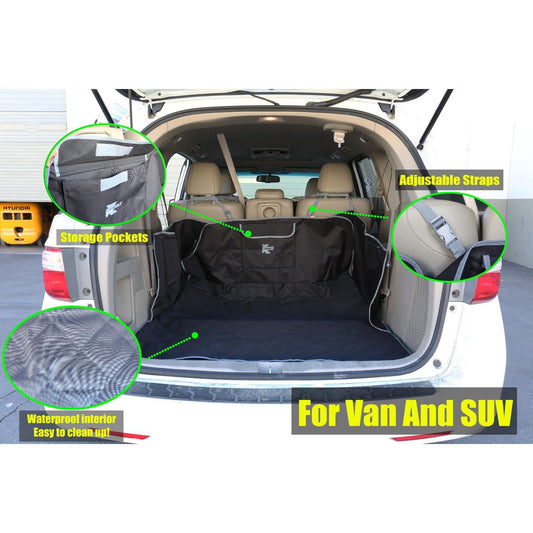 6 PACKS | $24.99 PER PACK ||    Wholesale Case Lot: 6pcs Dog Cargo Cover for Trucks & SUVs Quilted Waterproof Trunk Bed Liner 84” x 70”