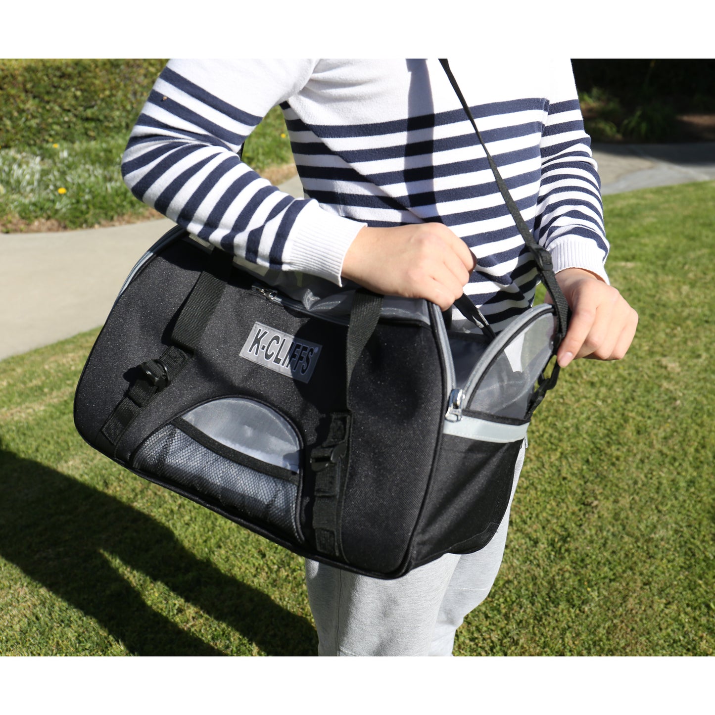 Wholesale Case Lot: 16pcs Soft-Sided Comfort Pet Carrier | Deluxe Fleece Bed | Airline Approved   |||   16 PACKS | $17.49 PER PACK