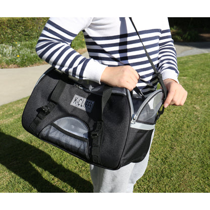 Wholesale Case Lot: 16pcs Soft-Sided Comfort Pet Carrier | Deluxe Fleece Bed | Airline Approved   |||   16 PACKS | $17.49 PER PACK