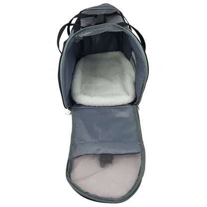 Wholesale Case Lot: 16pcs Soft-Sided Comfort Pet Carrier | Deluxe Fleece Bed | Airline Approved   |||   16 PACKS | $17.49 PER PACK