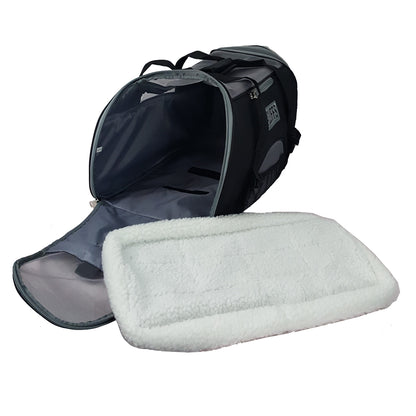 Wholesale Case Lot: 16pcs Soft-Sided Comfort Pet Carrier | Deluxe Fleece Bed | Airline Approved   |||   16 PACKS | $17.49 PER PACK