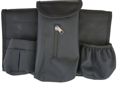 Wholesale Case Lot: 36pcs Backseat Organizer Easy Clean Car Seat Back Kick Mat | Adjustable Fitment Tablet Friendly Pocket  |||   36 PACKS | $5.55 PER PACK