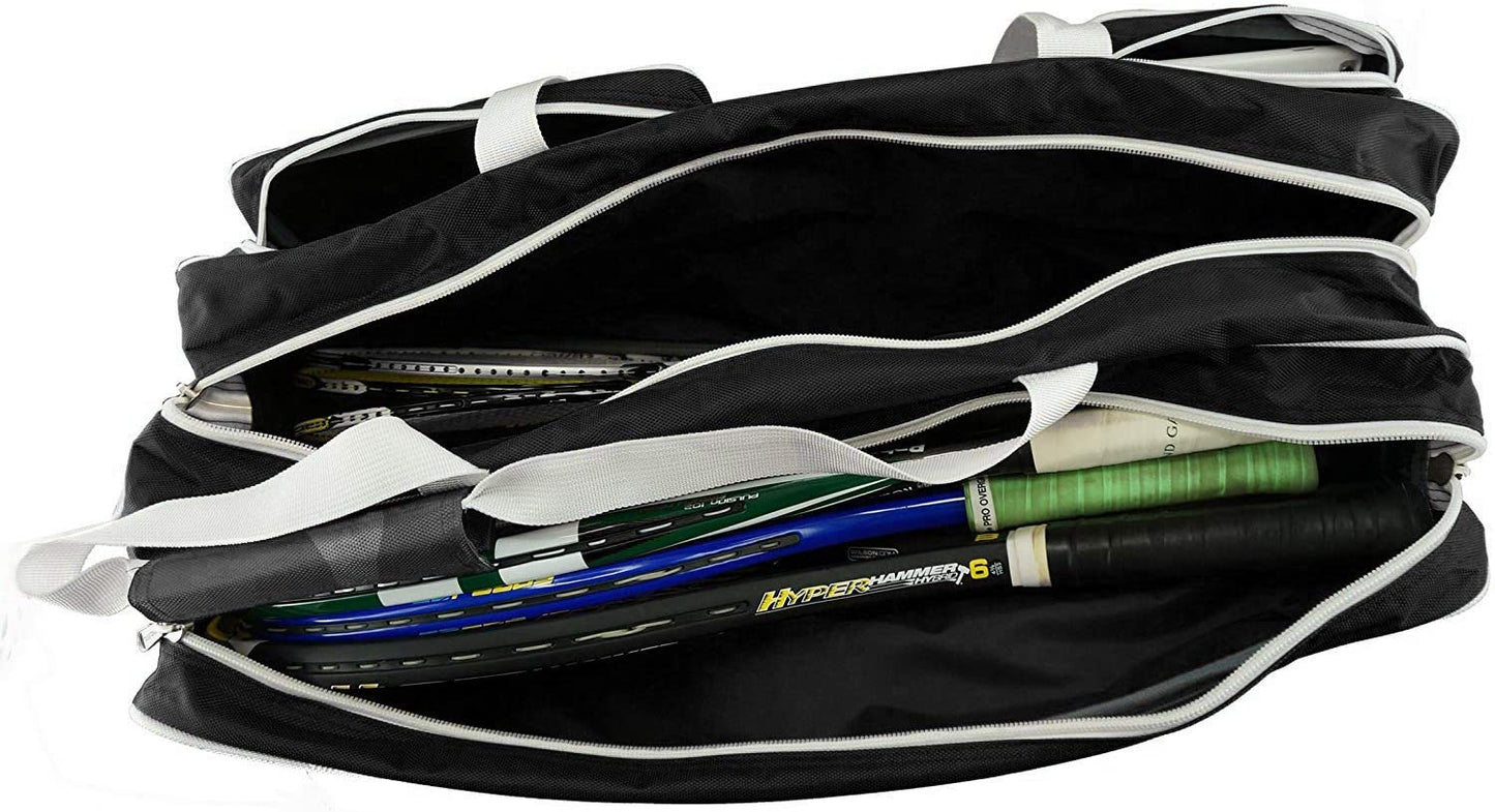 Wholesale Case Lot: 10pcs Tennis Racket Bag | Deluxe Ballistic Nylon | Shoe Compartment |||  10 PACKS | $36.99 PER PACK