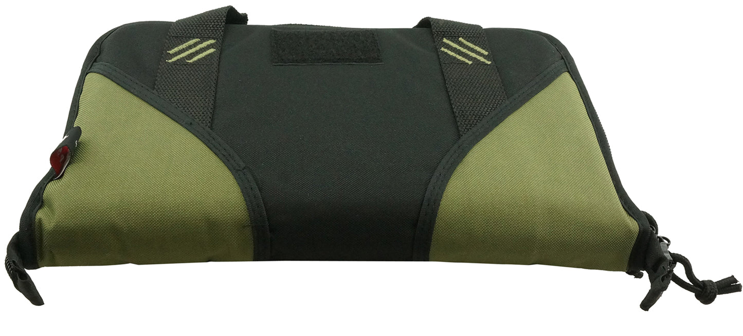 Wholesale Case Lot: 12pcs Pistol Case Lockable Memory Foam Handgun Storage Pouch Carrying Bag | 6 Magazine Pockets  |||  12 PACKS | $16.66 PER PACK