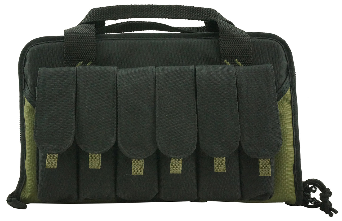 Wholesale Case Lot: 12pcs Pistol Case Lockable Memory Foam Handgun Storage Pouch Carrying Bag | 6 Magazine Pockets  |||  12 PACKS | $16.66 PER PACK
