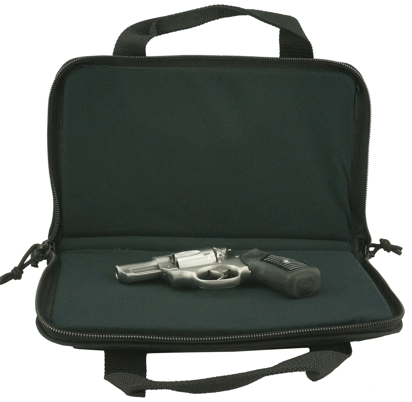 Wholesale Case Lot: 12pcs Pistol Case Lockable Memory Foam Handgun Storage Pouch Carrying Bag | 6 Magazine Pockets  |||  12 PACKS | $16.66 PER PACK