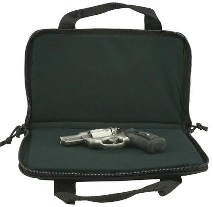 Wholesale Case Lot: 12pcs Pistol Case Lockable Memory Foam Handgun Storage Pouch Carrying Bag | 6 Magazine Pockets  |||  12 PACKS | $16.66 PER PACK