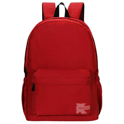 Wholesale Case Lot: 25 pcs Basic 18" School Backpack Simple Student School Bag Lightweight  |||   25 PACKS | $7.99 PER PACK