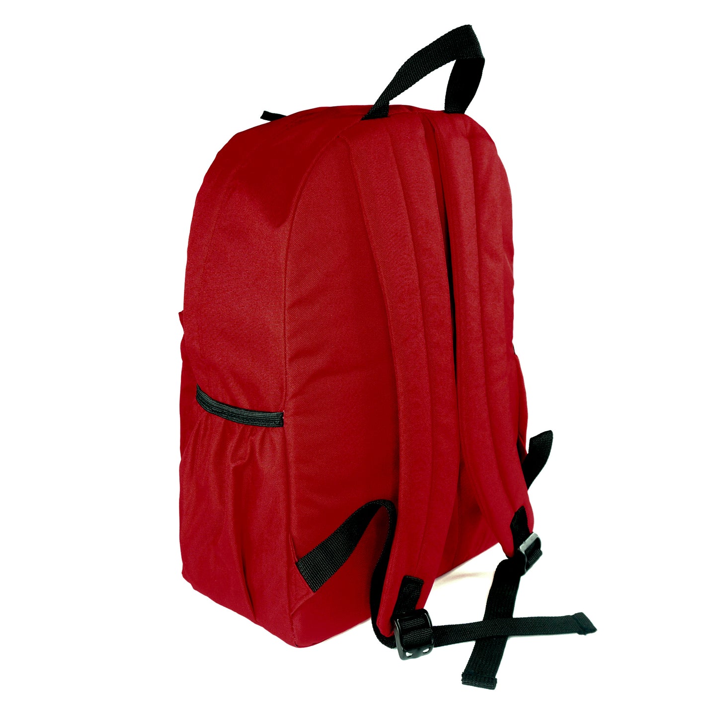Wholesale Case Lot: 25 pcs Basic 18" School Backpack Simple Student School Bag Lightweight  |||   25 PACKS | $7.99 PER PACK