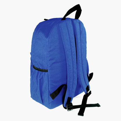 Wholesale Case Lot: 25 pcs Basic 18" School Backpack Simple Student School Bag Lightweight  |||   25 PACKS | $7.99 PER PACK