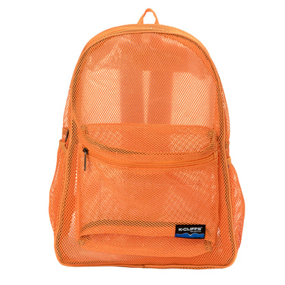 - 20 PACKS | $11.49 PER PACK ||    Wholesale Case Lot: 20 pcs Heavy Duty Classic Gym Student Mesh See Through Netting Backpack Padded Straps