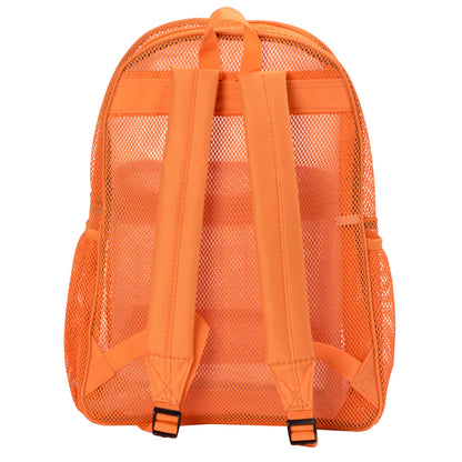 - 20 PACKS | $11.49 PER PACK ||    Wholesale Case Lot: 20 pcs Heavy Duty Classic Gym Student Mesh See Through Netting Backpack Padded Straps
