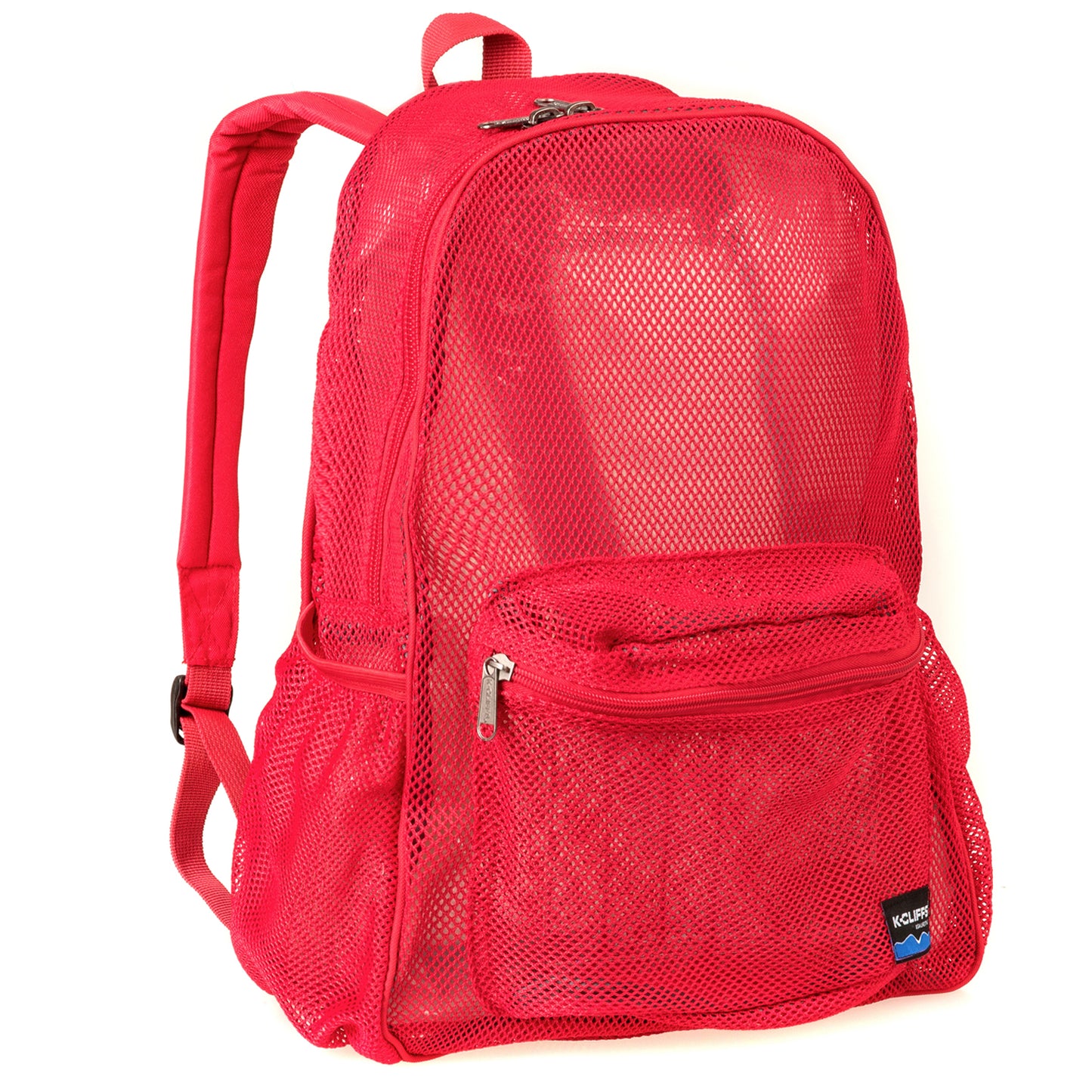 - 20 PACKS | $11.49 PER PACK ||    Wholesale Case Lot: 20 pcs Heavy Duty Classic Gym Student Mesh See Through Netting Backpack Padded Straps