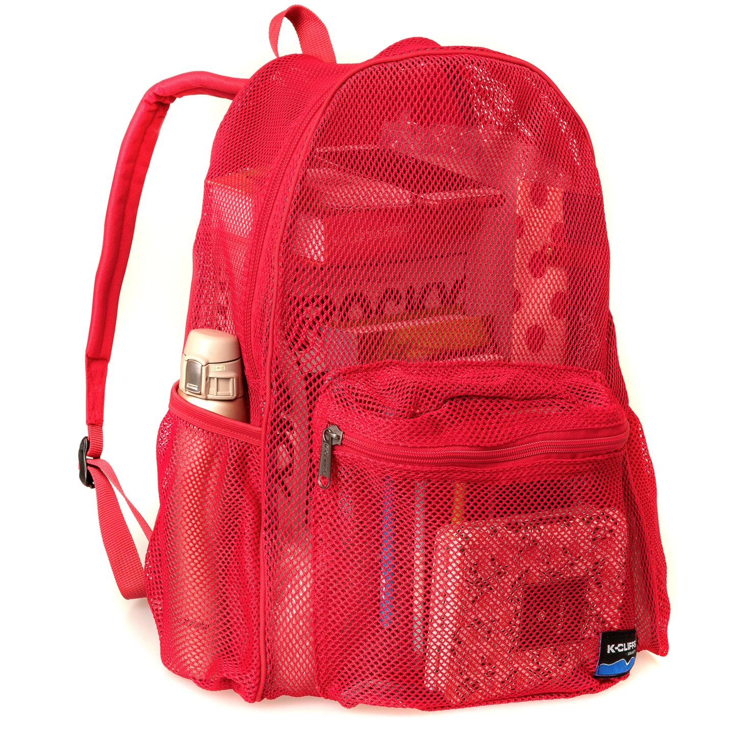 - 20 PACKS | $11.49 PER PACK ||    Wholesale Case Lot: 20 pcs Heavy Duty Classic Gym Student Mesh See Through Netting Backpack Padded Straps