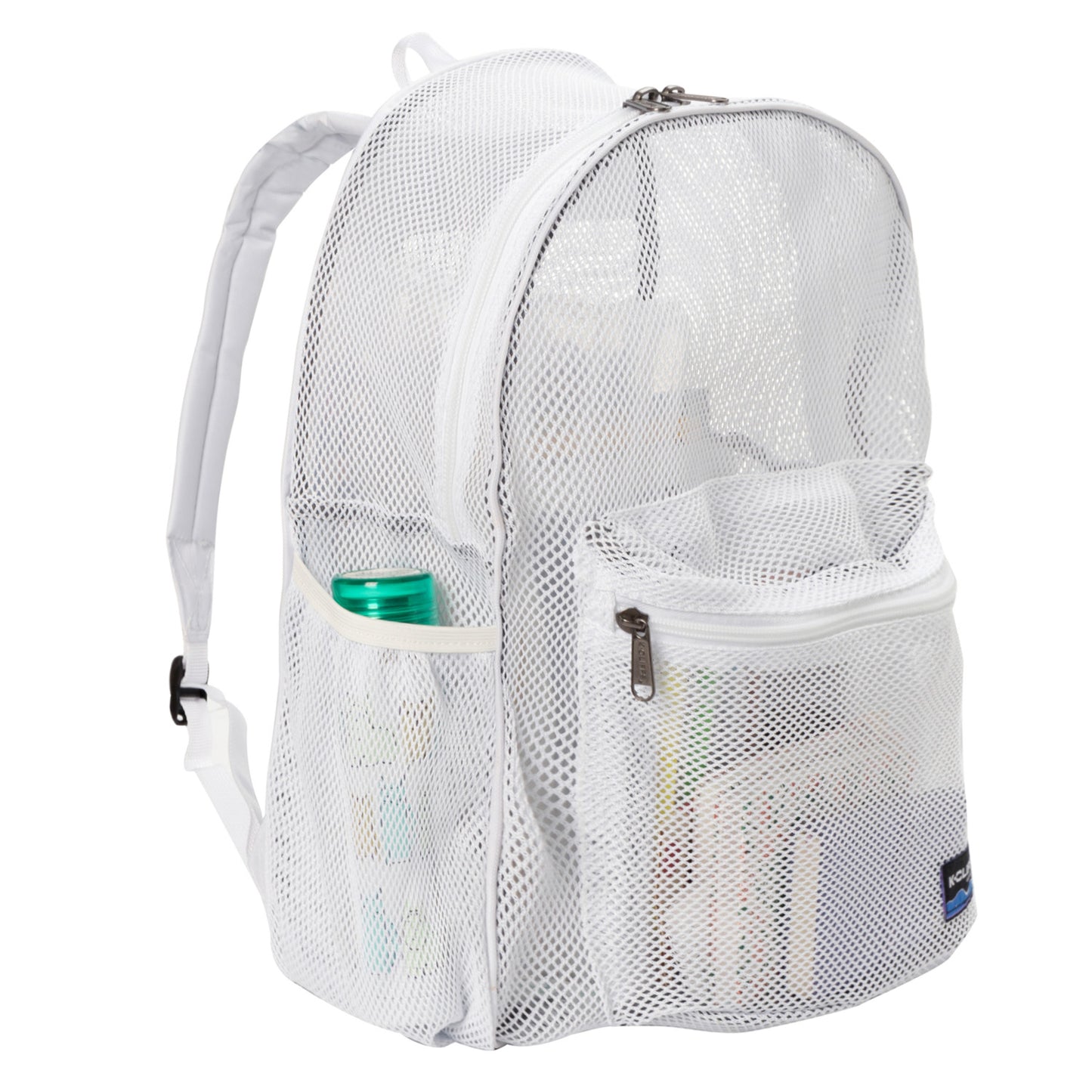 - 20 PACKS | $11.49 PER PACK ||    Wholesale Case Lot: 20 pcs Heavy Duty Classic Gym Student Mesh See Through Netting Backpack Padded Straps