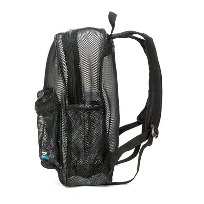 - 20 PACKS | $11.49 PER PACK ||    Wholesale Case Lot: 20 pcs Heavy Duty Classic Gym Student Mesh See Through Netting Backpack Padded Straps