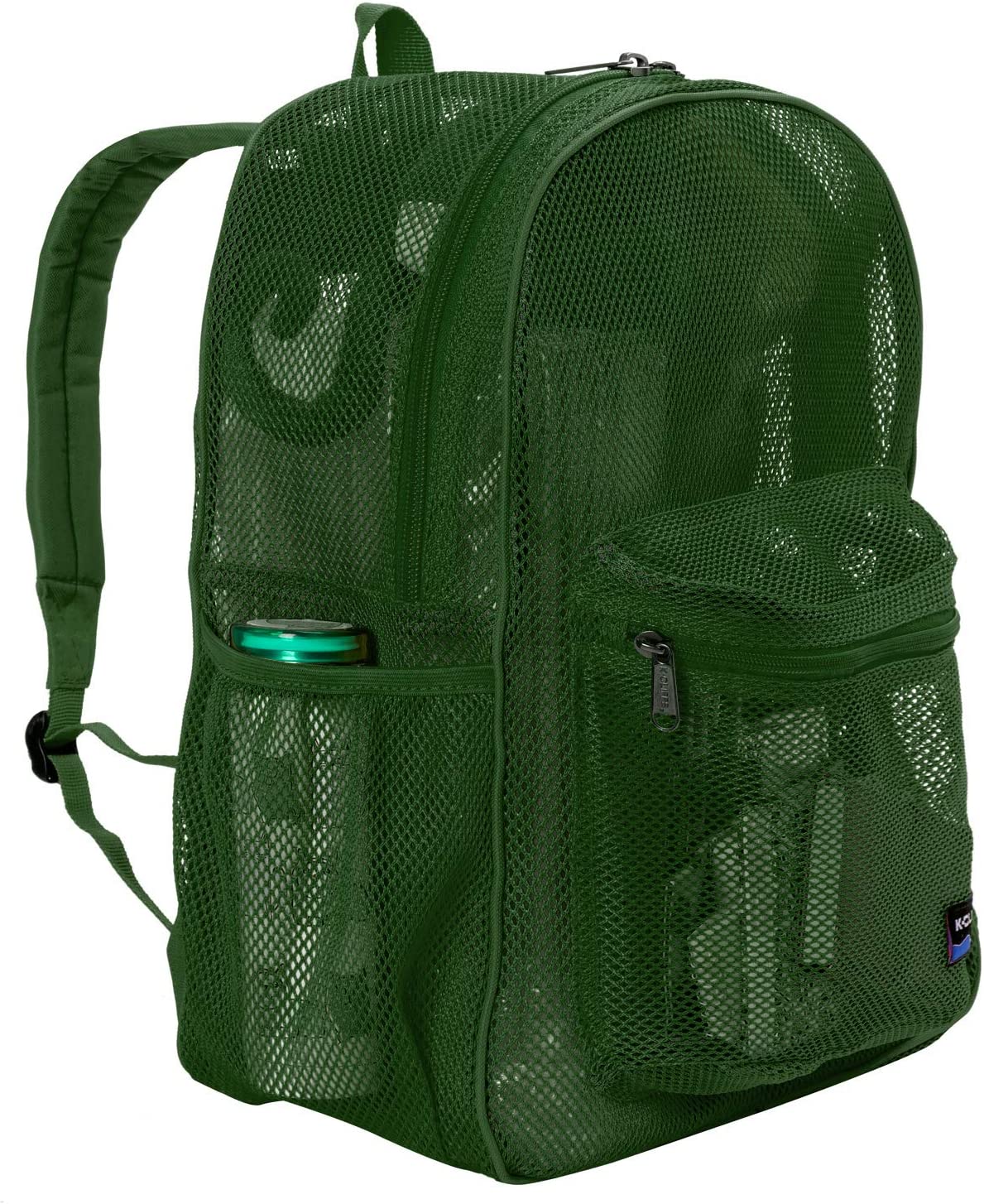 - 20 PACKS | $9.99 PER PACK ||    Wholesale Case Lot: 20 pcs Heavy Duty Classic Gym Student Mesh See Through Netting Backpack Padded Straps