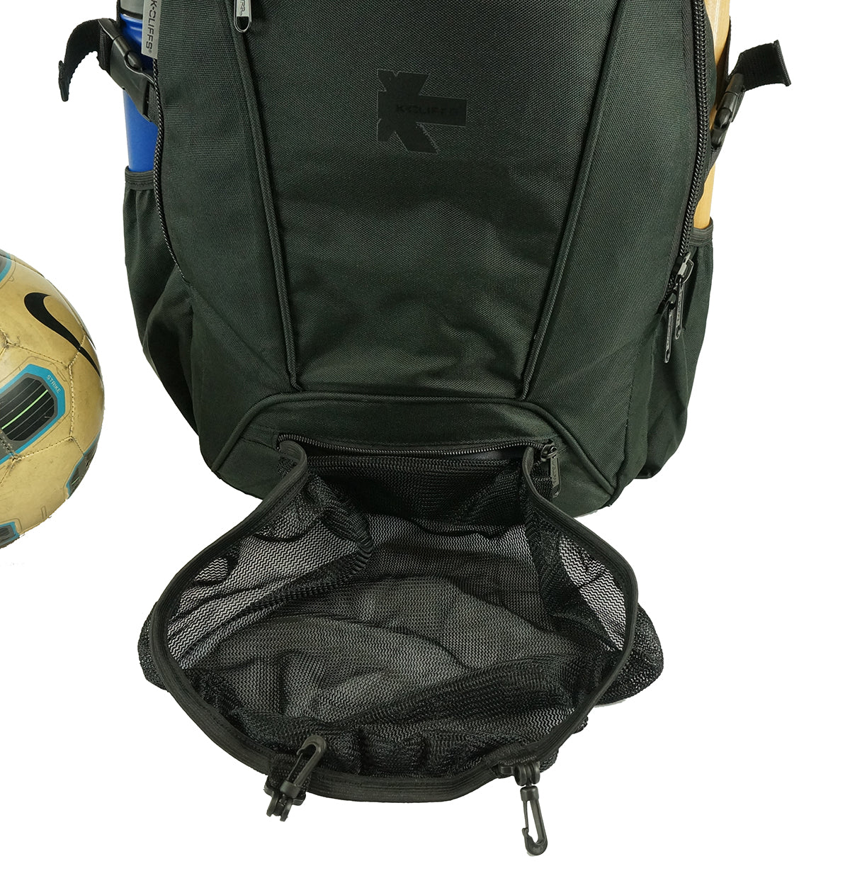 Wholesale Case Lot: 20pcs Heavy Duty 17 Inch Sports School Backpack | Dedicated Basketball Soccer Compartment  |||   20 PACKS | $18.49 PER PACK