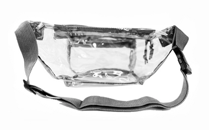 50 PACKS | $4.99 PER PACK ||    Case Lot: 50 pcs Clear Multi Pockets Fanny Pack