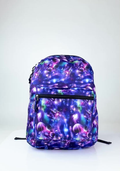 -  25/20 PACKS | $8.79 ~ $8.99 PER PACK ||    Wholesale Case Lot: 20pcs Classic Printed Backpack: Simple Patterns, Ideal for Travel, Laptop, and Tablet Storage
